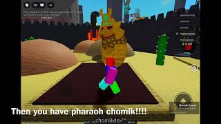 How to Get Pharaoh Chomik | Find the Chomiks Tutorial