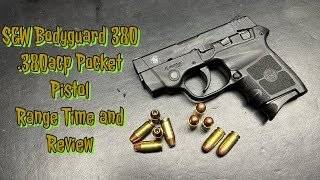 Range Time and Review! S&W Bodyguard 380, with Insight Laser .380acp Pocket Pistol !!!