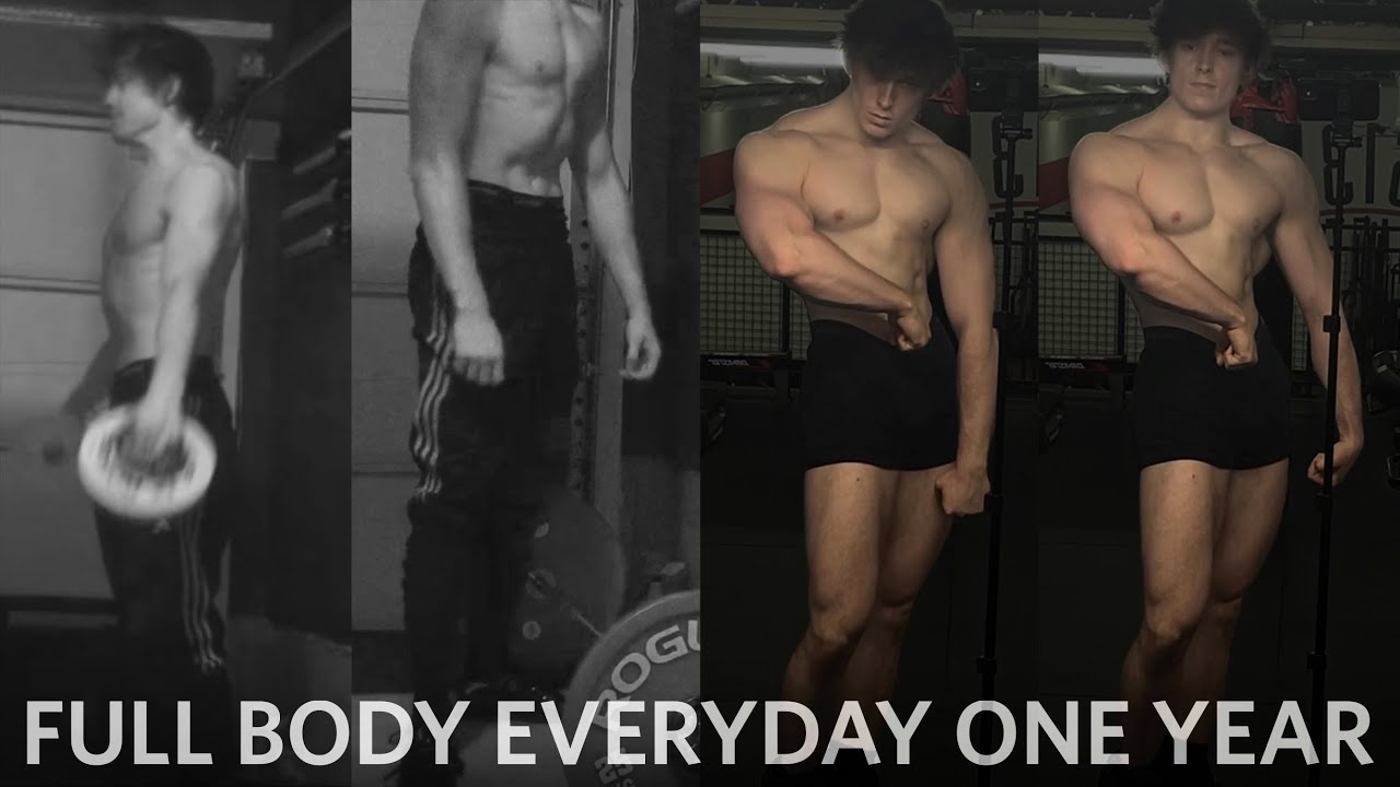 ONE YEAR OF FULL BODY EVERYDAY
