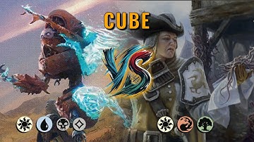MTG Cube - Esper Control by DamienF16 VS Naya Midrange by ncarr77