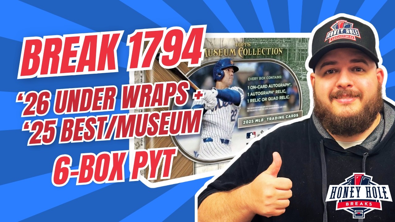 1/1!!! '26 Under Wraps, '25 Bowman's Best, '25 Topps Museum