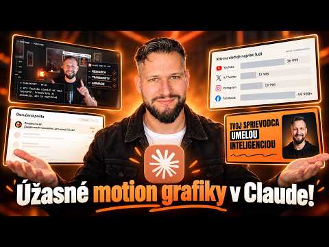 Naučím ťa motion grafiky v Claude 🔥 (+SKILL zadarmo!)