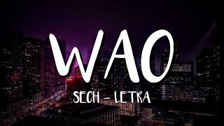 Sech - Wao (LETRA)