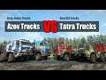 Snowrunner New Tatra Trucks vs Azov Trucks