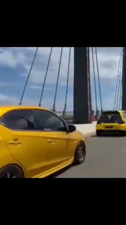 Honda Brio kuning #shorts #honda #hondabrio