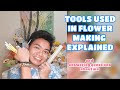 TOOLS USED IN MAKING SUGAR FLOWERS and ANSWERING YOUR QUESTIONS ABOUT ME Vlog  23 Marckevinstyle