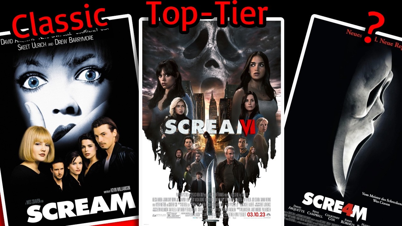 Ranking All The Scream Movies - YouTube