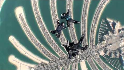 3rd DIPC&GC 2011, FS 4-way Female,  Round 4, UK Team Blue