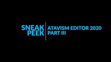 Atavism Online - Atavism Editor 2020 sneak peek part 3