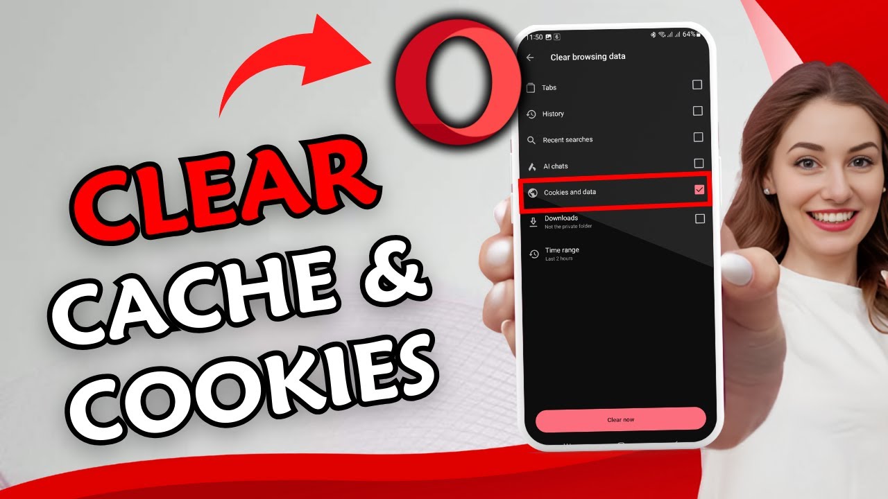 How to Clear Cache and Cookies in Opera Mini 2025? - YouTube