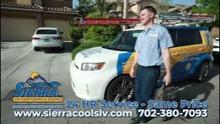 Sierra Air Conditioning & Heating voted Best Air Conditioning Company in Las Vegas (2020)