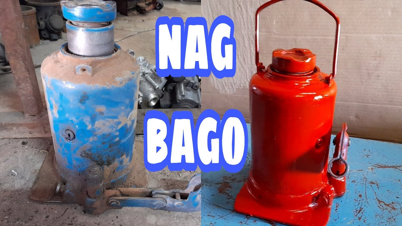 Hydraulic Jack restoration (30 tons to 100 tons amazing) YouTube