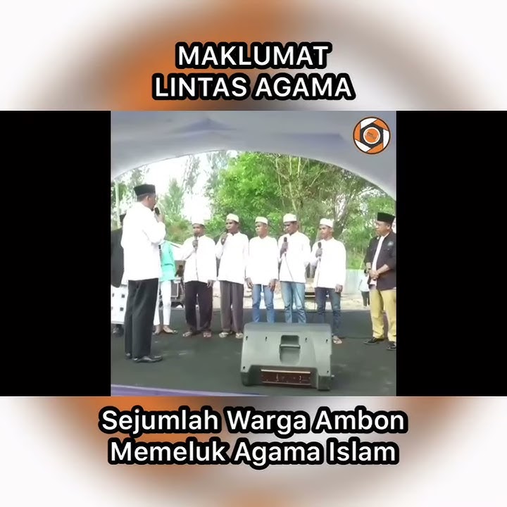 Masya Allah, Sejumlah Warga Ambon Bersyahadat Masuk Islam - Mualaf