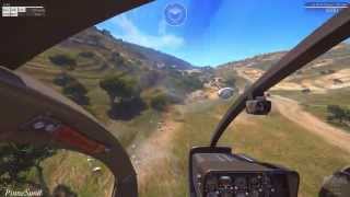Arma 3 Alpha | Helicopter Test w/ PS3 Controller