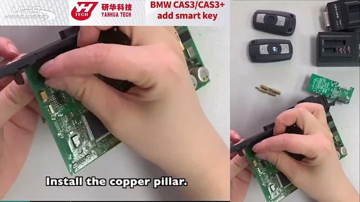 How To Add Smart Key to BMW CAS3 & CAS3+ [ MINI ACDP No Solder EEPROM & Mobile App ] Yanhua