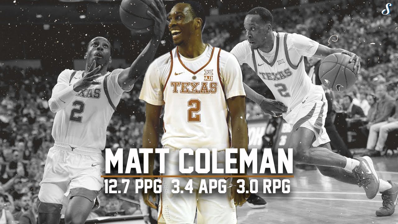 Matt Coleman Texas 2019-20 Season Highlights