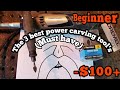 The 100% must have wood carving tool's to have under $100(usa) for the beginner power carver.