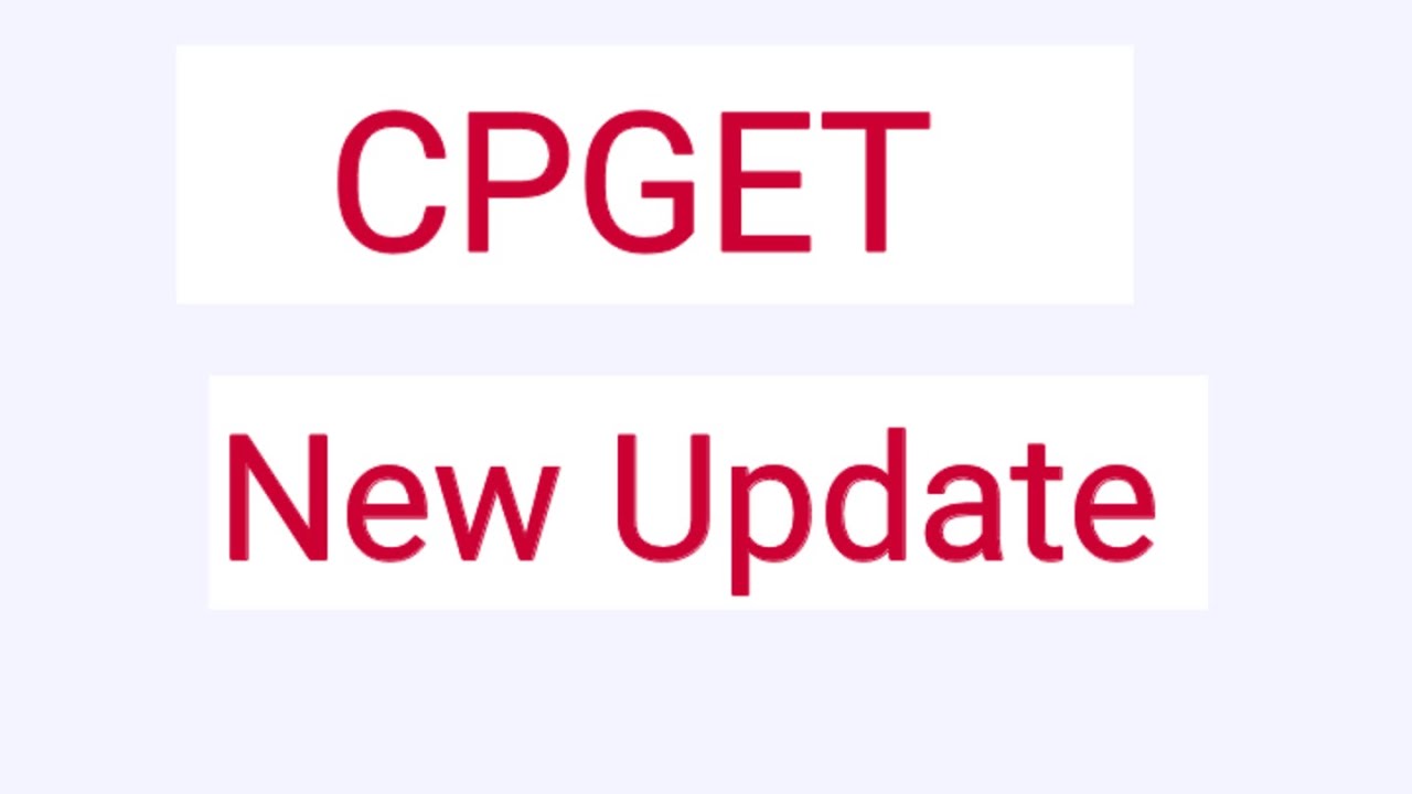 CPGET new update 2020 || TS CPGET Exam New Dates Released || CPGET Exams Update 2020