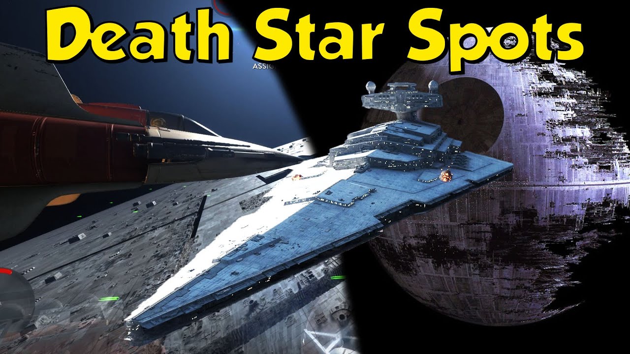 FINDING DEATH STAR SPOTS! | Star Wars Battlefront (Hidden Spots)