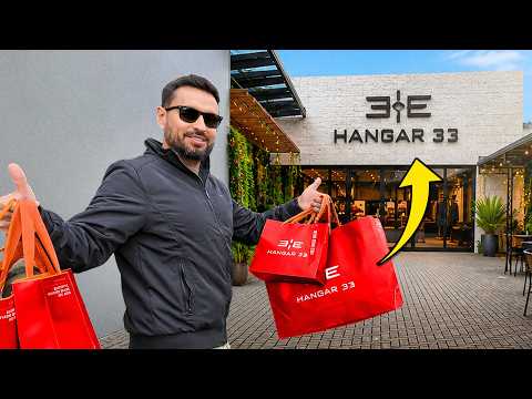I WENT TO VISIT THE HANGAR 33 STORE AND FACTORY !! 😱 In a Pilot's Shoes #07