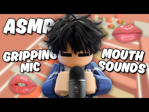 Roblox ASMR ~ Fast Mouth Sounds and Mic Gripping 🧸💤