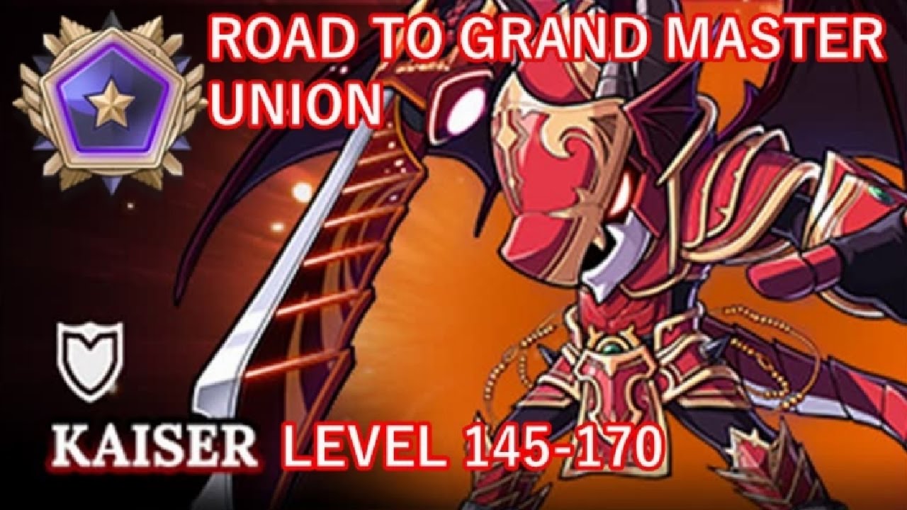 KAISER LEVEL 145170 (MapleStory Road to Grand Master Union Ep.13