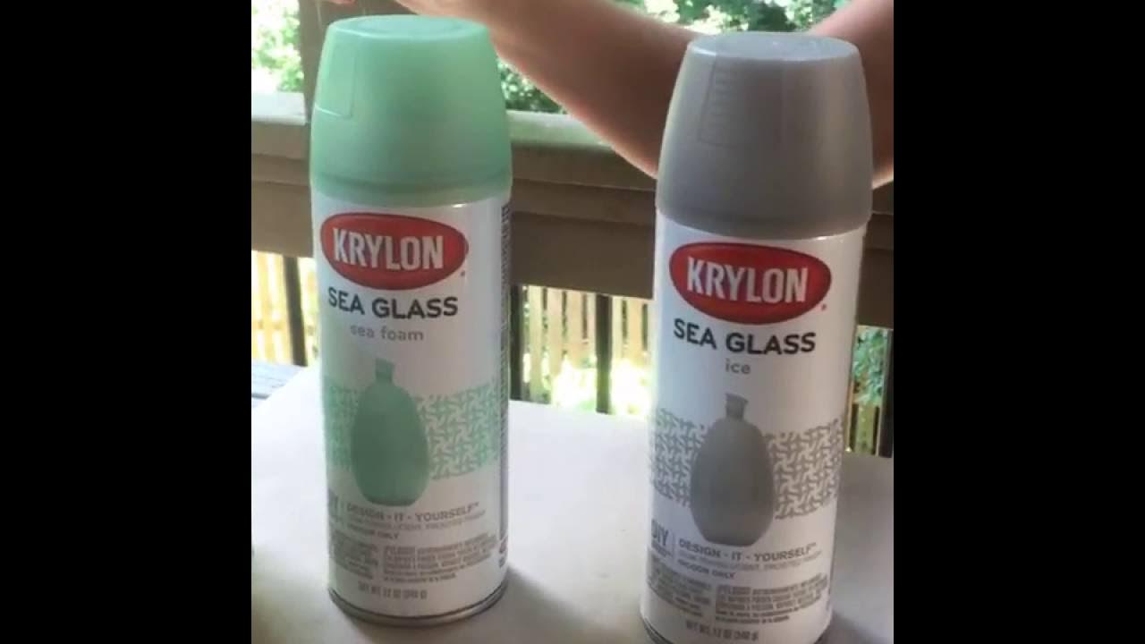 How to Create a Frosted Glass Mirror using Rust-Oleum Frosted Glass Spray  Paint 