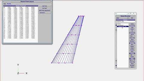 M4 Structures Studio (M4SS - Formerly PBWeight): Deleting a Sketch Point Layout