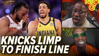 Unc \& Ocho react to the Knicks getting blown out in Game 7 at home vs. Pacers | Nightcap