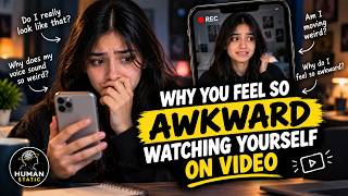 Why You Feel SO Awkward Watching Yourself on Video 🧠