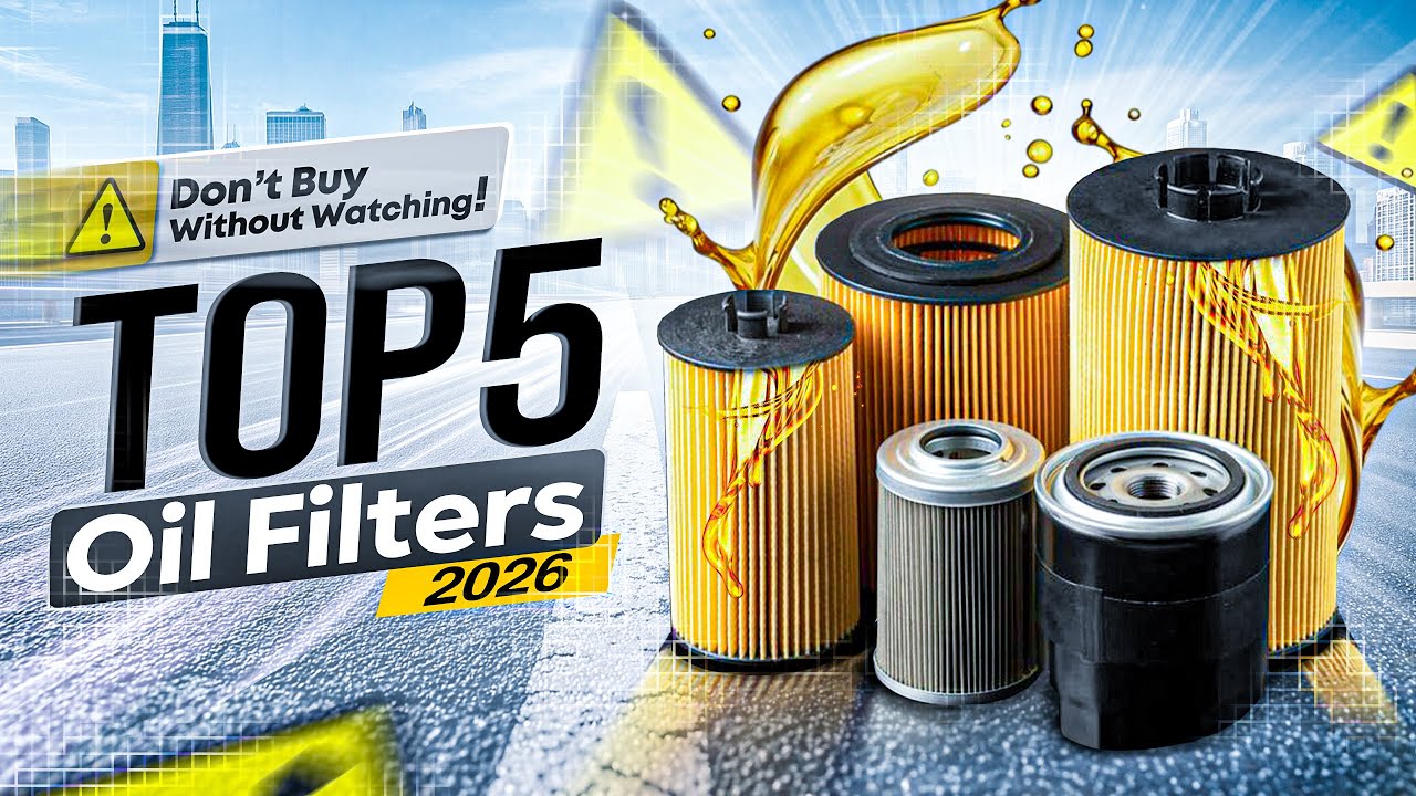 5 лучших масляных фильтров 2026 года — лучшие автомобильные масляные фильтры, которые стоит купить!