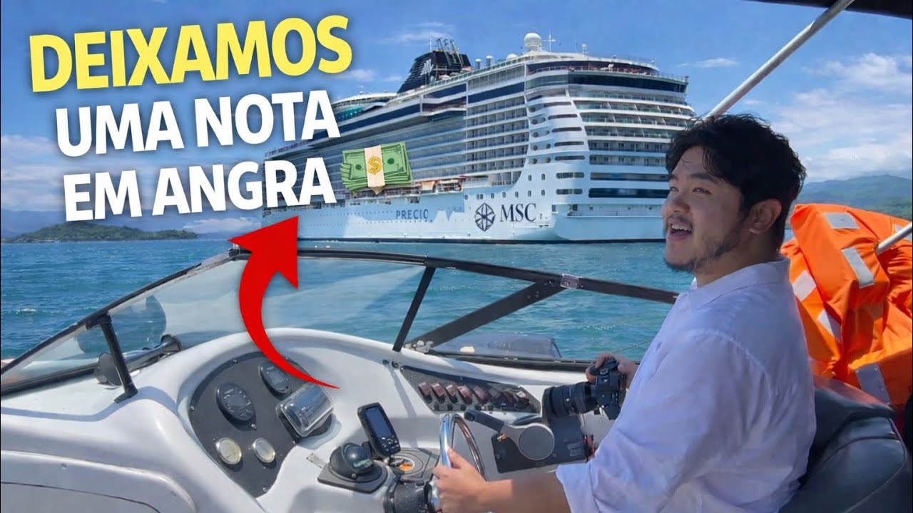 Paramos em Angra dos Reis e fomos parar em ILHAS PARADISÍACAS 😱
