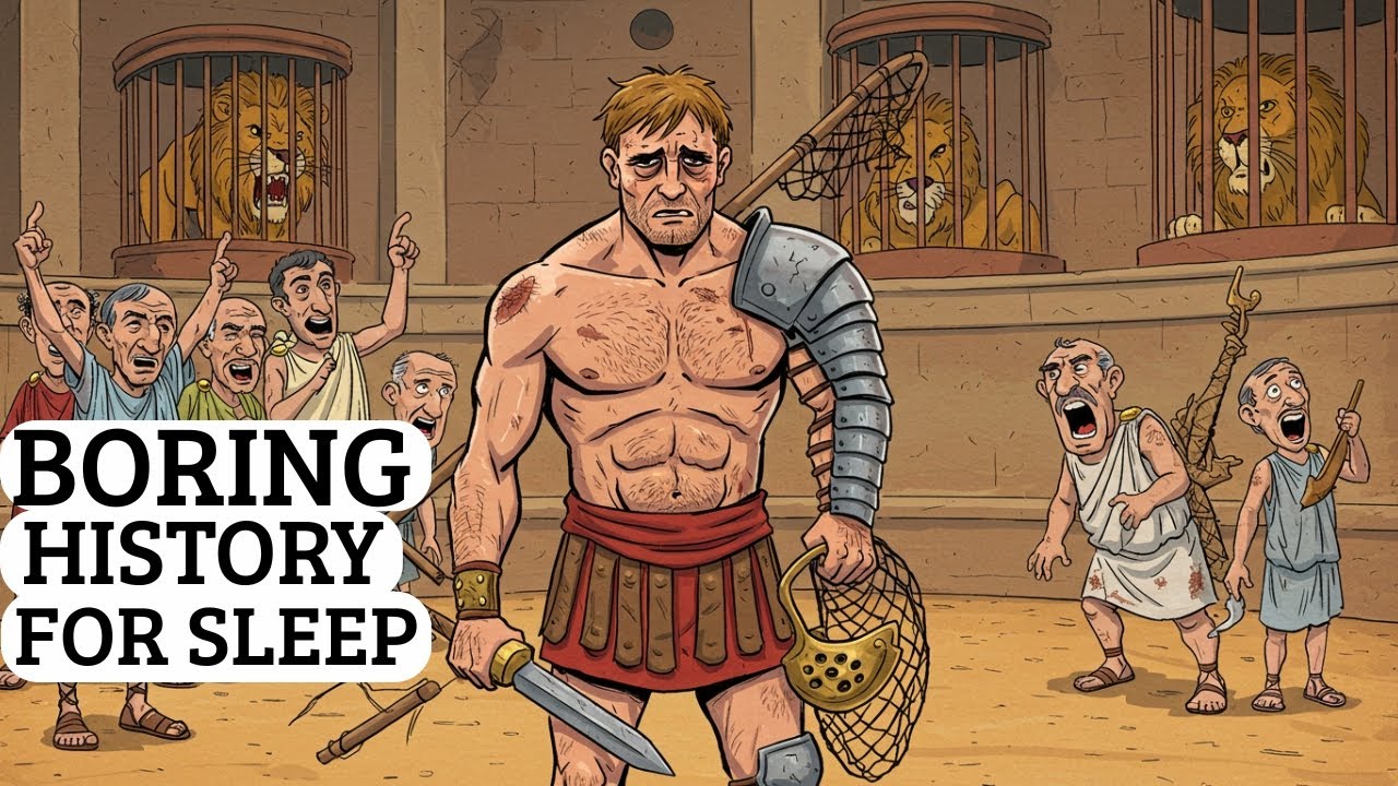 Boring History For Sleep | A Day in the Life of a Roman Gladiator ...