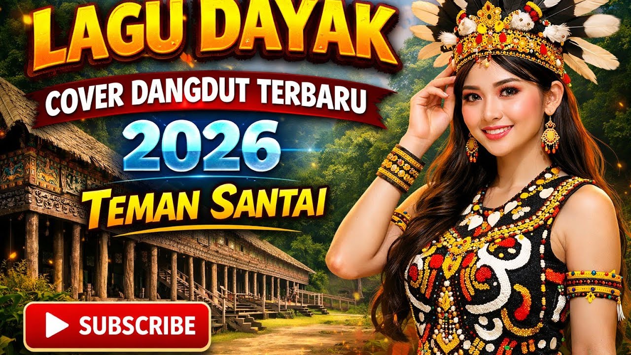 LAGU DAYAK  COVER DANGDUT TERBARU  2026 TEMAN SANTAI