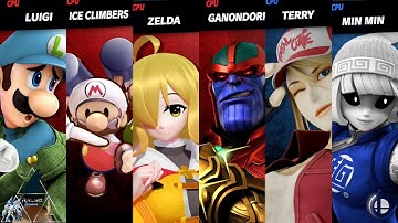 Smash Mods Ultimate:  Viewer Request Team battle 4 v 2