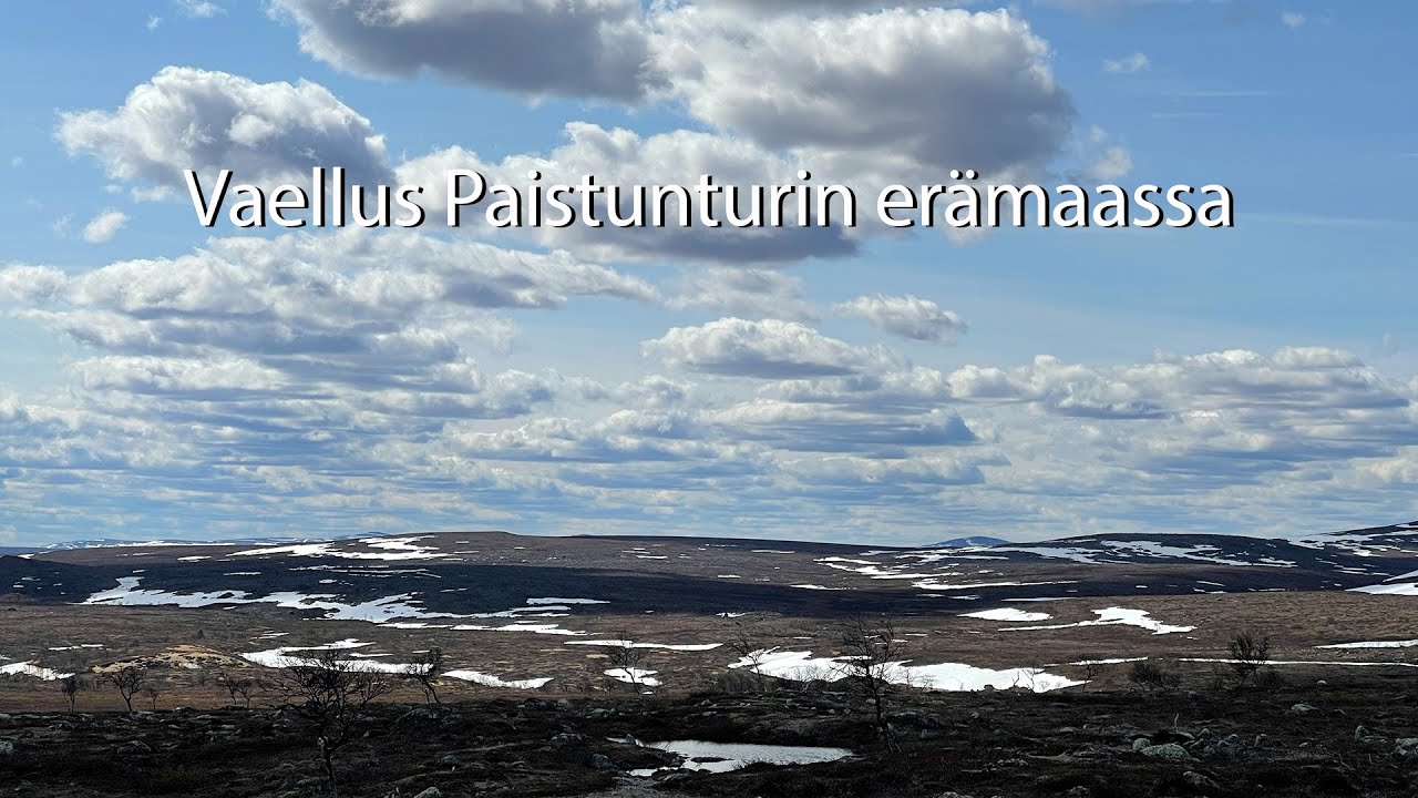 Ramin yksinvaellus Paistunturin erämaassa