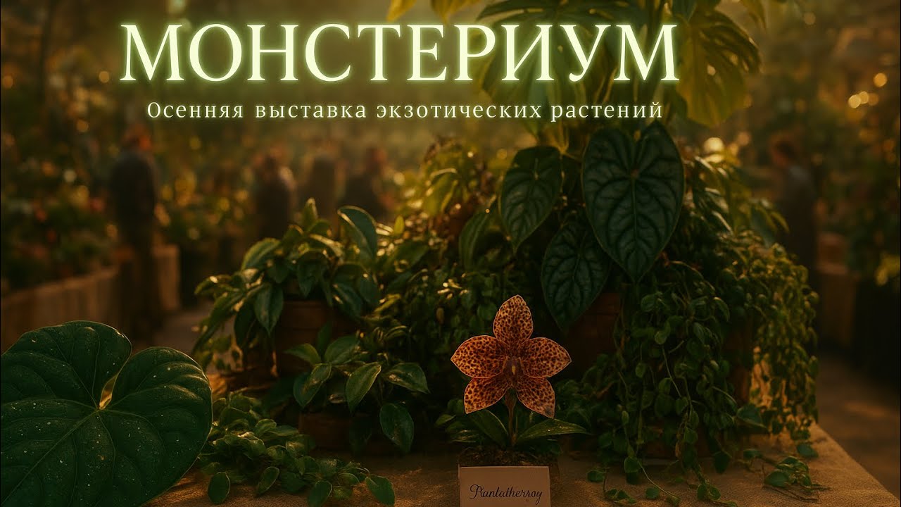 Монстериум 2025 || Выставка экзотических растений || За день до начала 🫠
