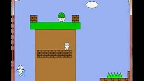 Syobon Action  Cat-7: Robot Fail!!!!