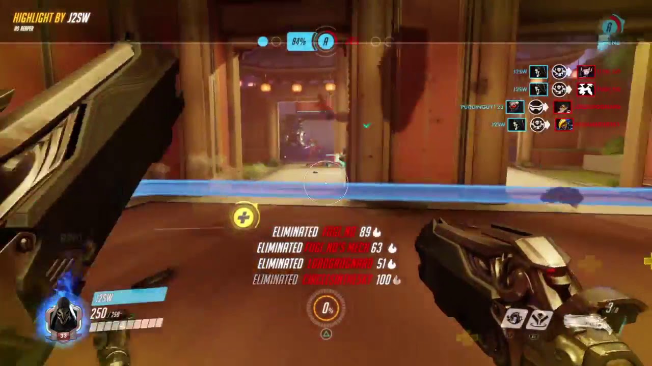 Overwatch Reaper highlight j2sw