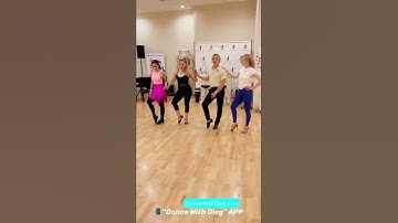 Knee Action - Rumba Walk Tutorial - learn more with 📲 “Dance With Oleg” APP & DanceWithOleg.com