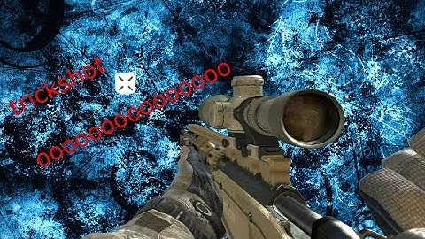 mw3 trickshot on my friend splitscreen