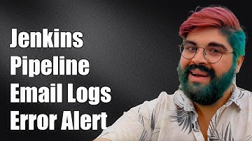 Jenkins Pipeline: How to Email Console Error Logs for Notifications