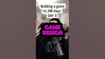 DAY 5: WHO THE HELL ARE YOU? - 200 days to build a video game!  #devlog #gamedev #indiegame