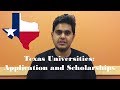 Texas Universities: Application and Scholarships | $1000 scholarship enables in-state tuition?