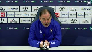Conférence De Presse Avant Le Match Contre Auxerre