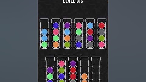 【Ball Sort Puzzle】Level.916
