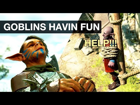 Goblins know how to have fun - Baldur's Gate 3