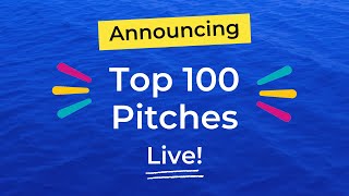 Top 100 pitches in the 2024 Blue Ocean Student Entrepreneur Competition!
