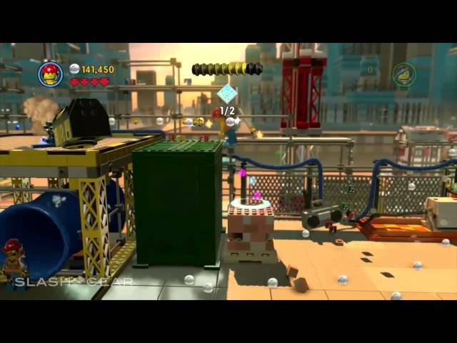 tunge aldrig Vanvid The LEGO Movie Videogame gameplay Free Play - YouTube