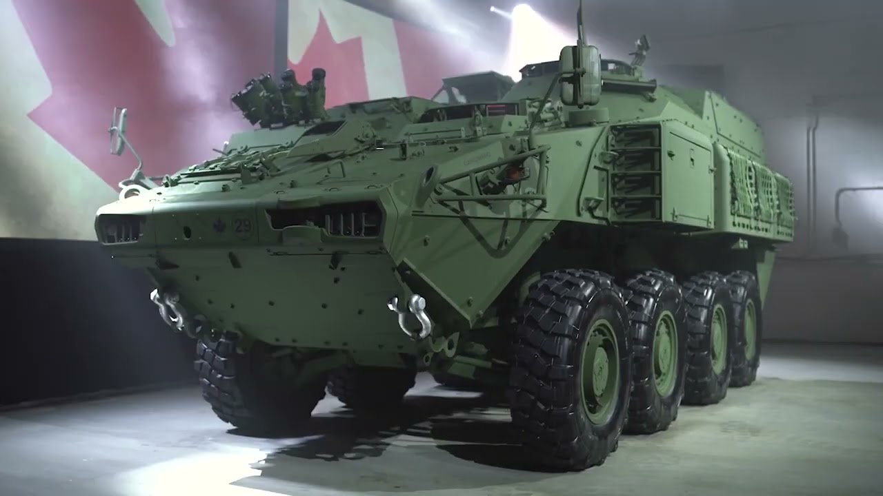 Discover ACSV 8x8 Armored Combat Support Vehicle 8x8 that Canada will donate to Ukraine